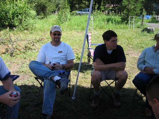 2006 family reunion in Yellowstone National Park